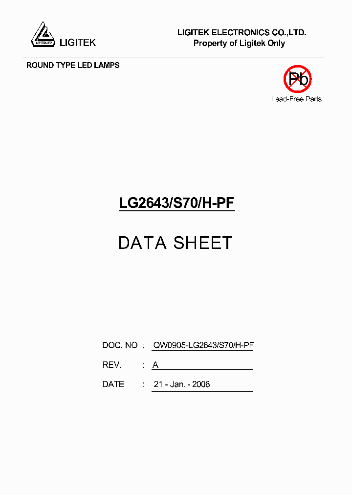 LG2643-S70-H-PF_1040438.PDF Datasheet
