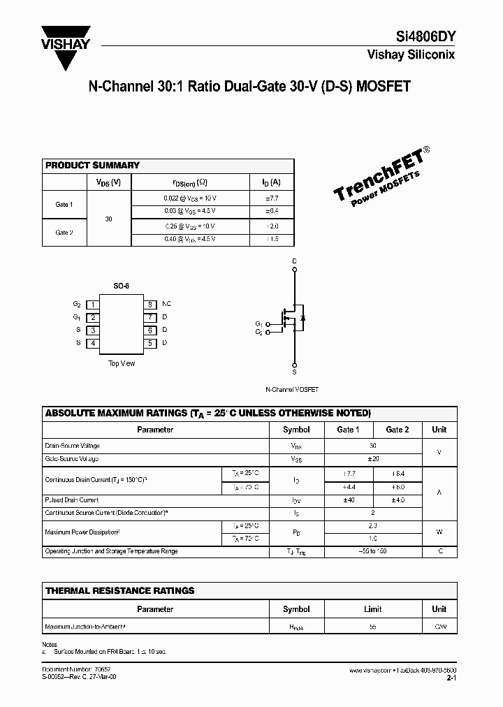 SI4806DY_953859.PDF Datasheet