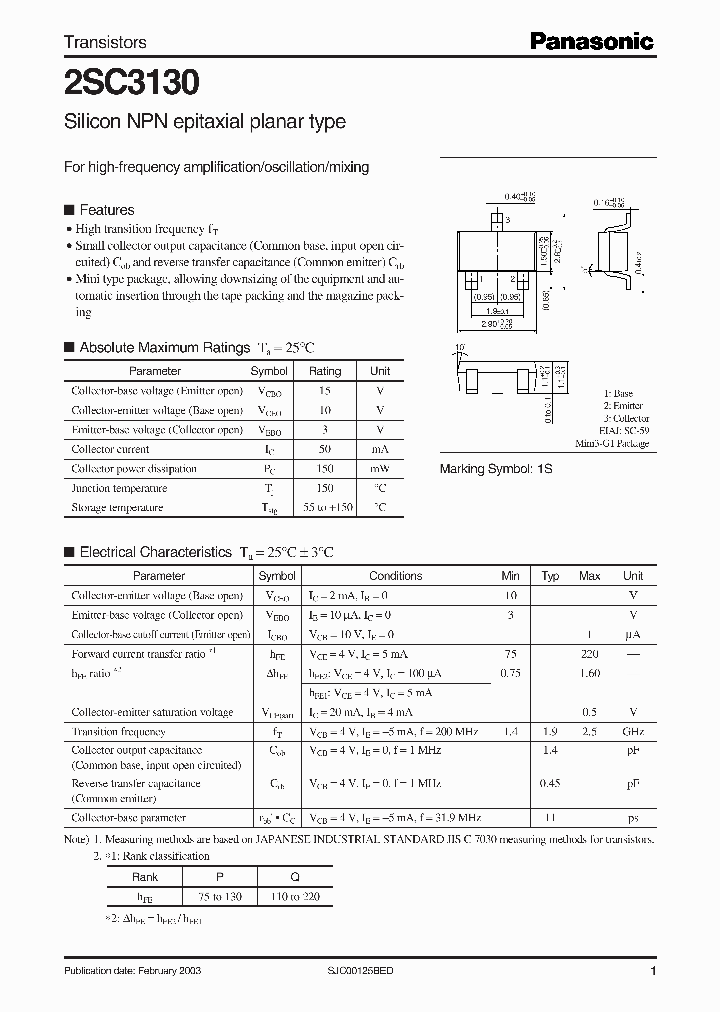 2SC3130_980838.PDF Datasheet