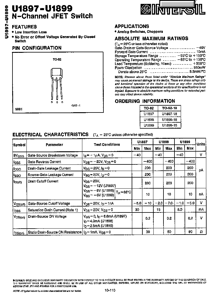 U1897_839139.PDF Datasheet