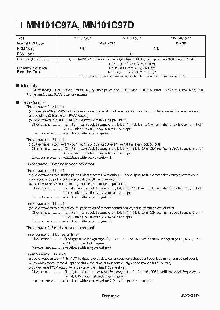 MN101CF97D_1141973.PDF Datasheet