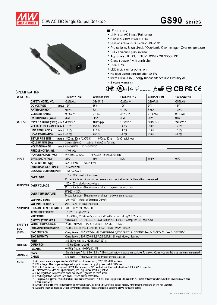 GS90A12-P1M_1175168.PDF Datasheet