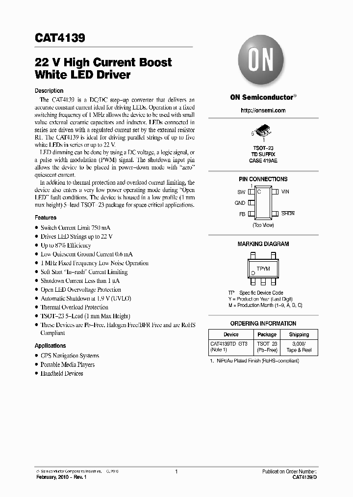 CAT4139TD-GT3_1203017.PDF Datasheet