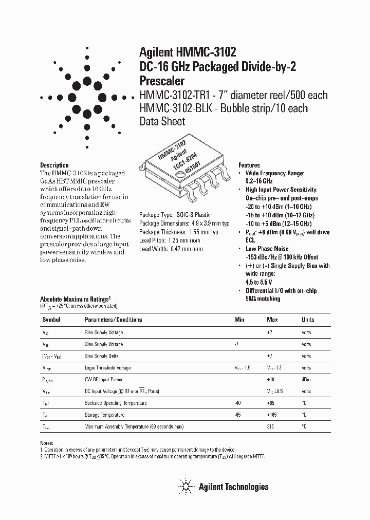 HMMC-3102_1239860.PDF Datasheet