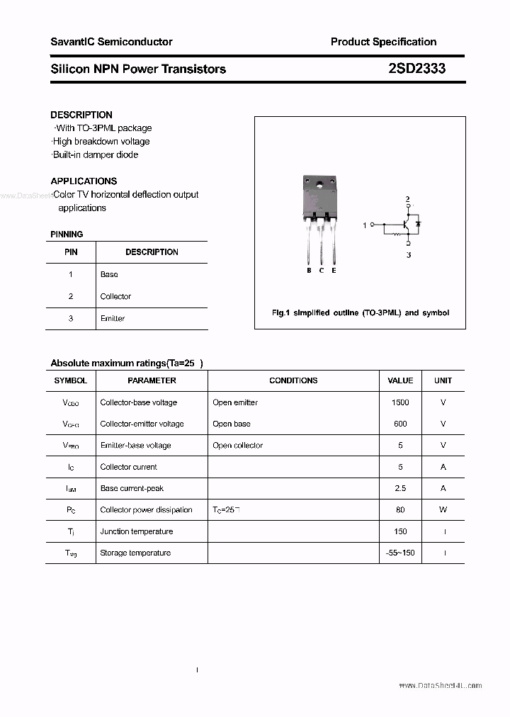 D2333_1218191.PDF Datasheet Download