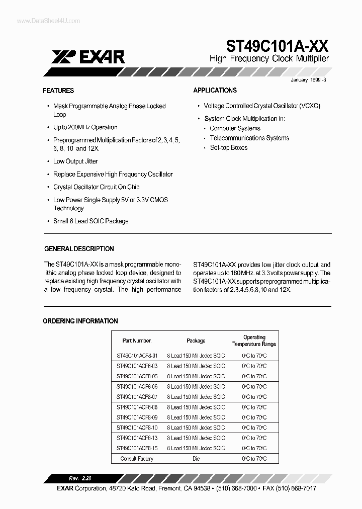 ST49C101A-XX_1244012.PDF Datasheet