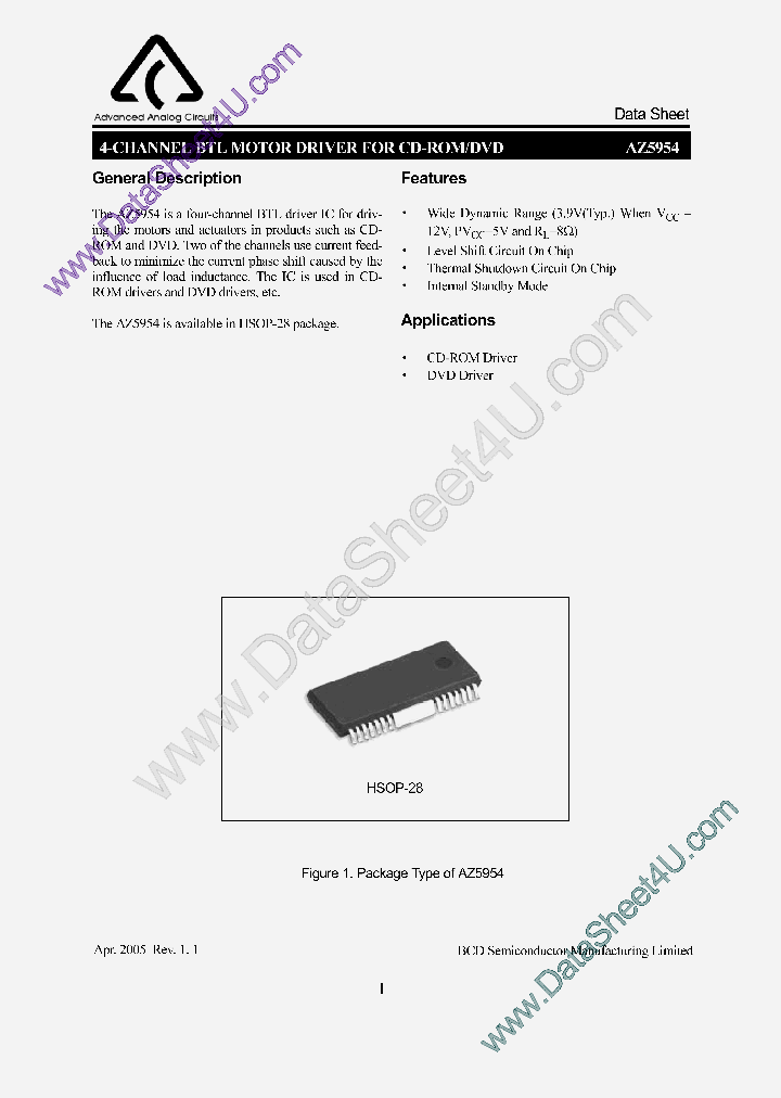 AZ5954_1396229.PDF Datasheet