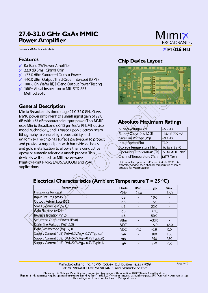 XP1026-BD-000V_867552.PDF Datasheet