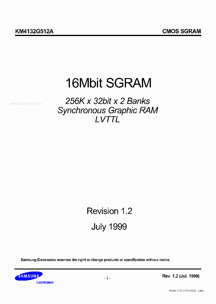 KM4132G512A_1563273.PDF Datasheet