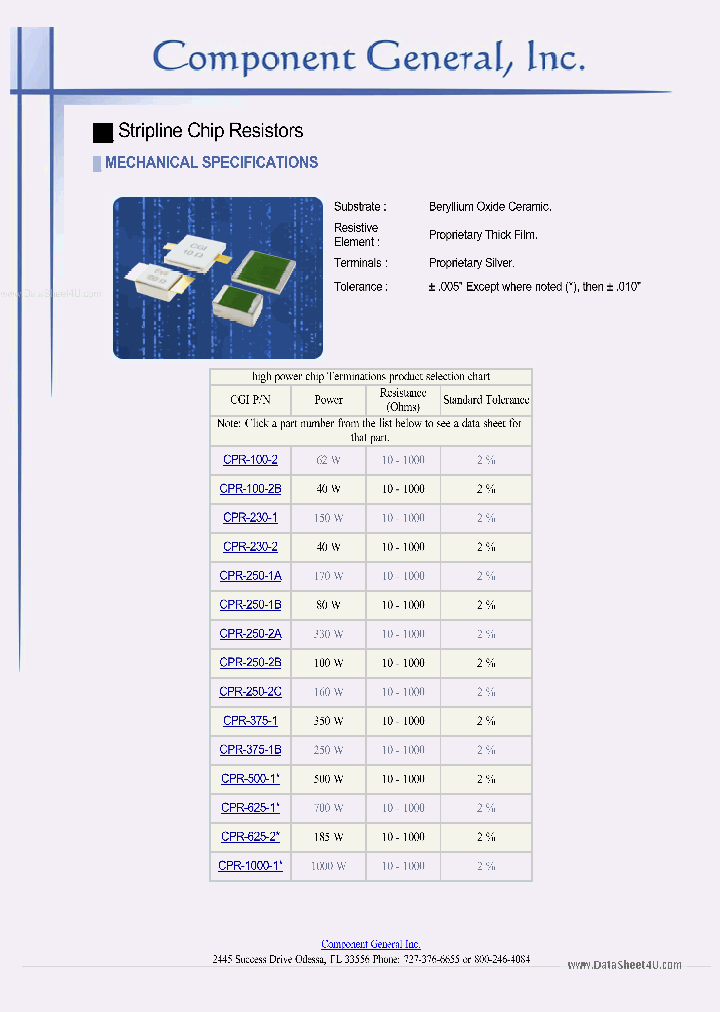 CPR-100-2_1573792.PDF Datasheet