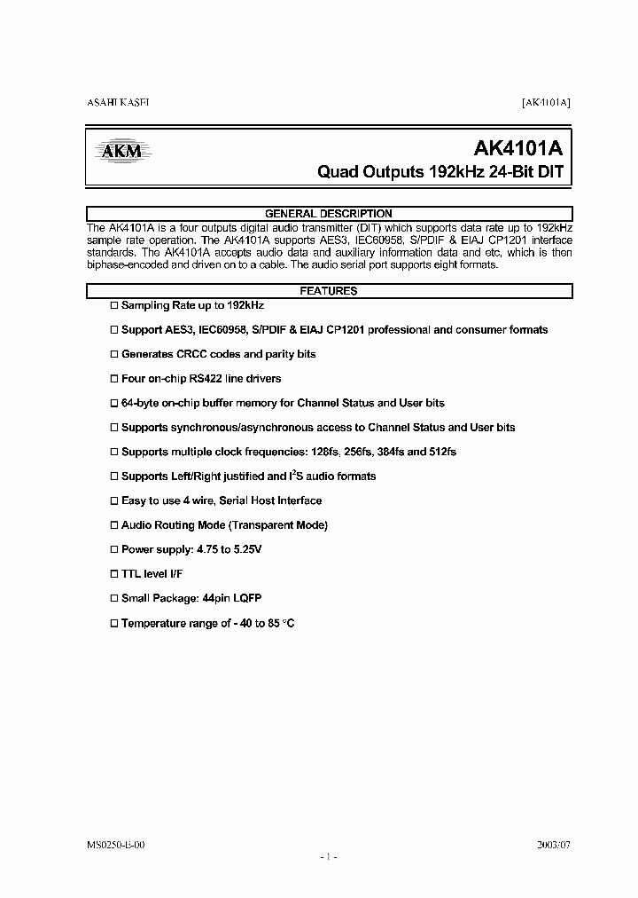 AK410A_889083.PDF Datasheet