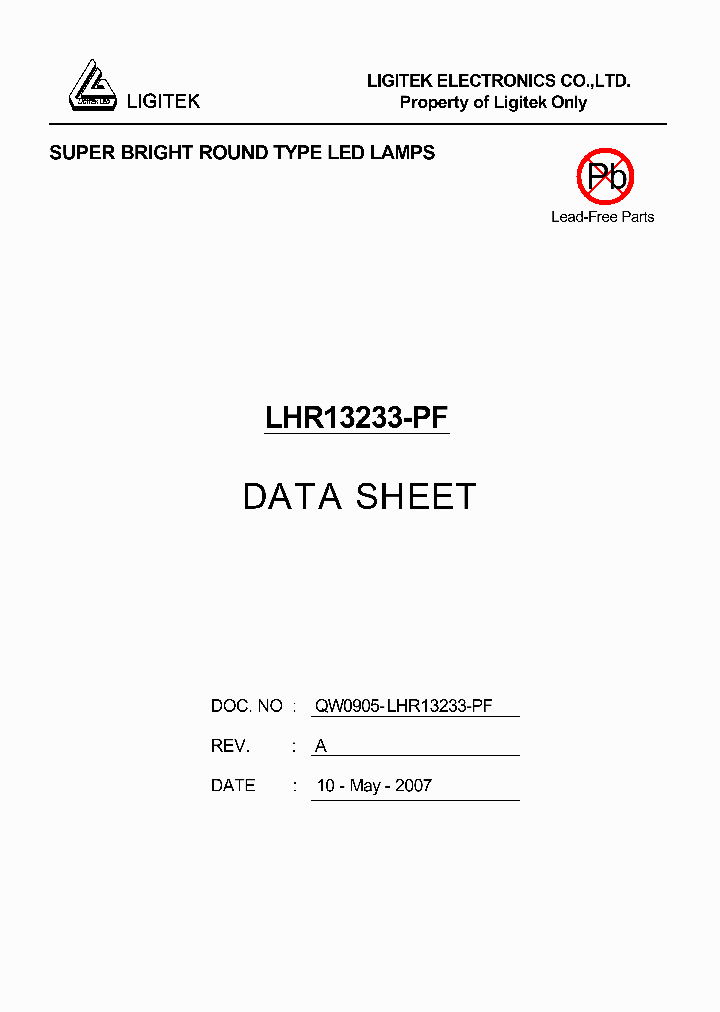 LHR13233-PF_1589712.PDF Datasheet