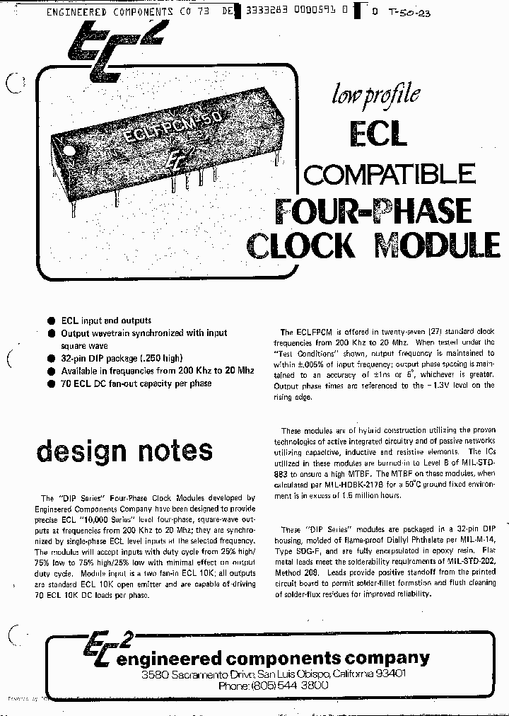 ECLFPCM10_1037209.PDF Datasheet