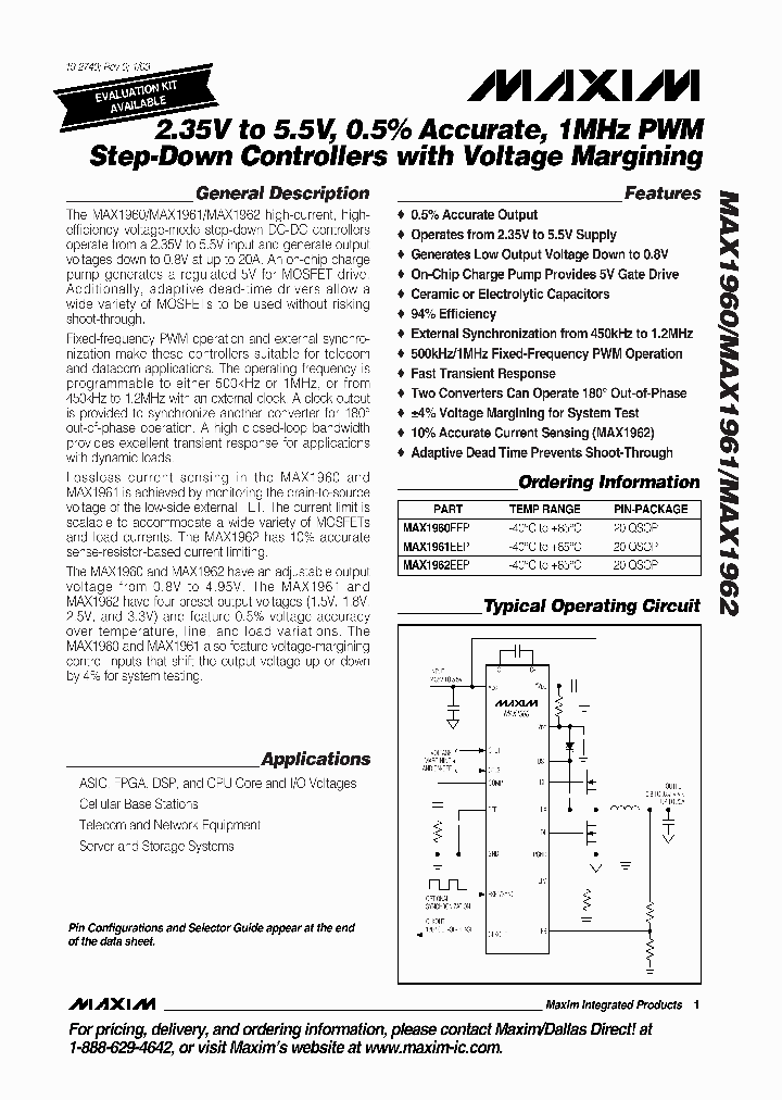 MAX1960_1073023.PDF Datasheet