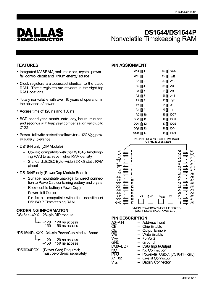 DS1644_1090887.PDF Datasheet