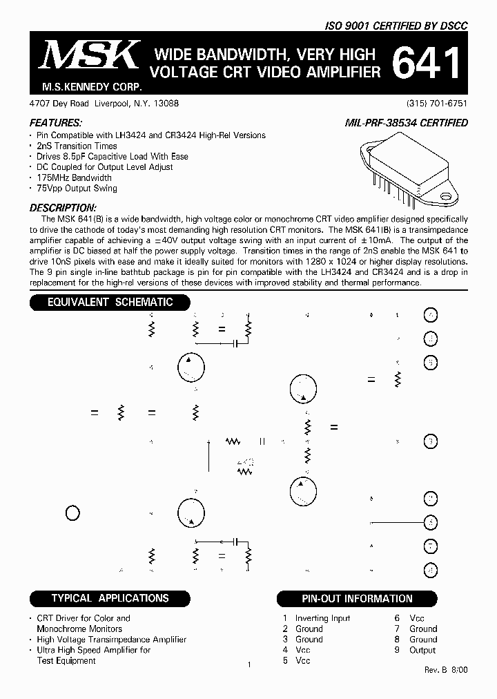 MSK641_1182935.PDF Datasheet