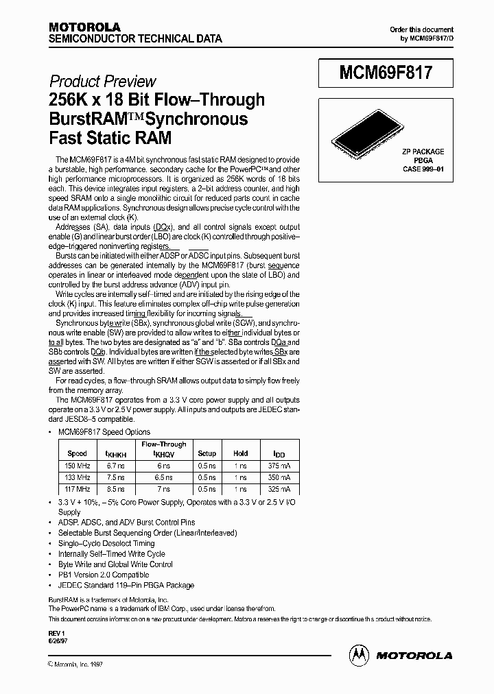 MCM69F817ZP65_1184556.PDF Datasheet