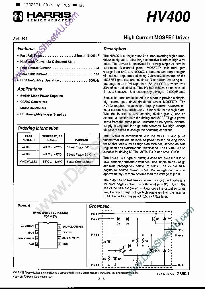 HV400_1732535.PDF Datasheet