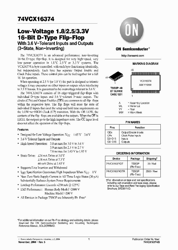 74VCX16374DT_1768161.PDF Datasheet