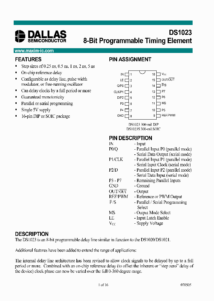 P2 datasheet, Reference