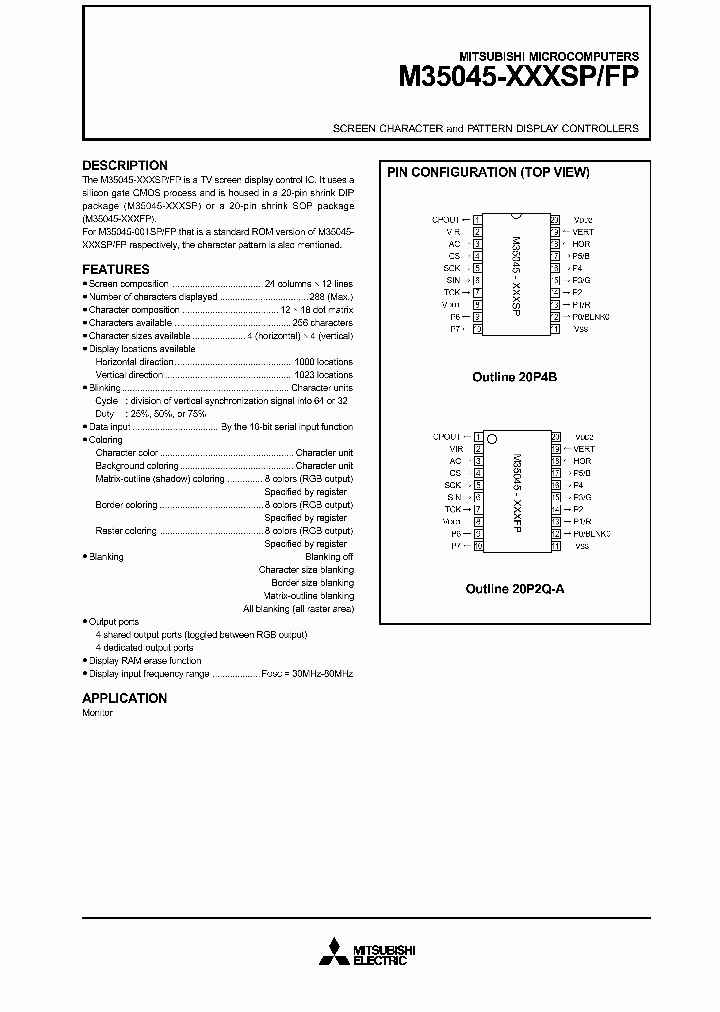 M35045-054SP_1532908.PDF Datasheet