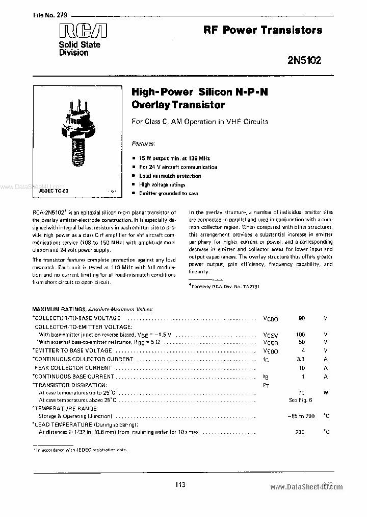 2N5102_1827865.PDF Datasheet