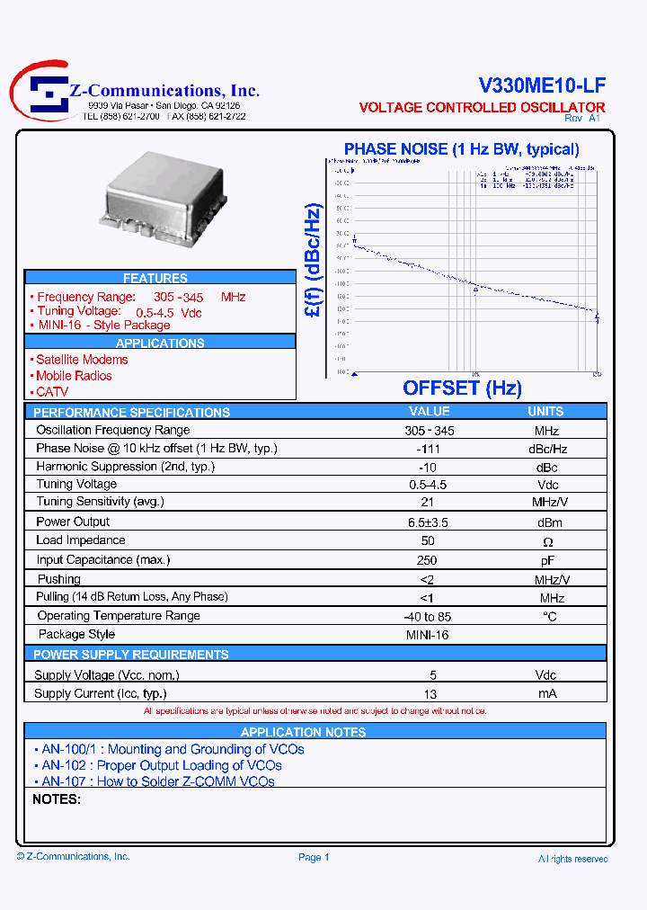 V330ME10-LF_1795280.PDF Datasheet