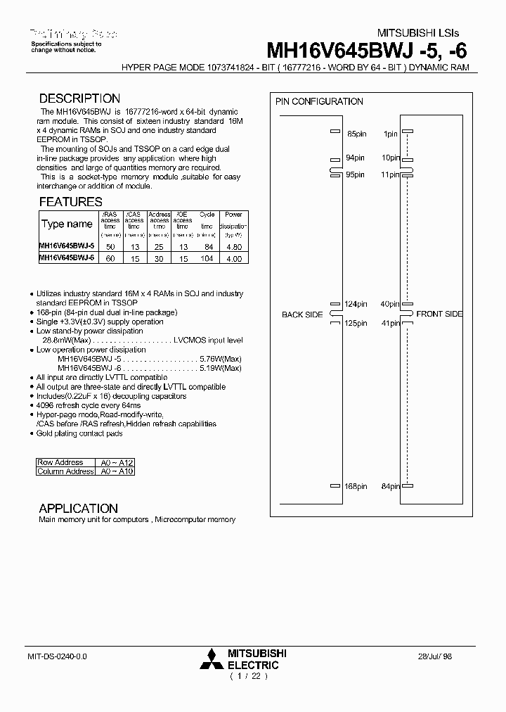 MH16V645BWJ-5_1908479.PDF Datasheet