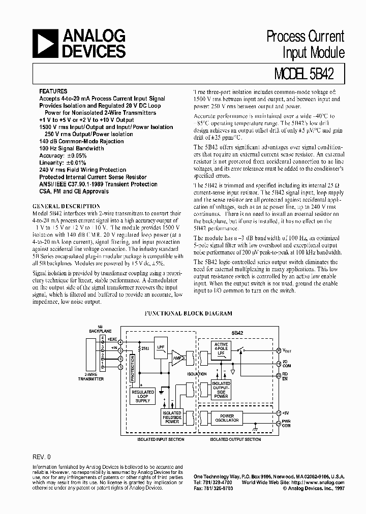 MODEL5B42_1952222.PDF Datasheet