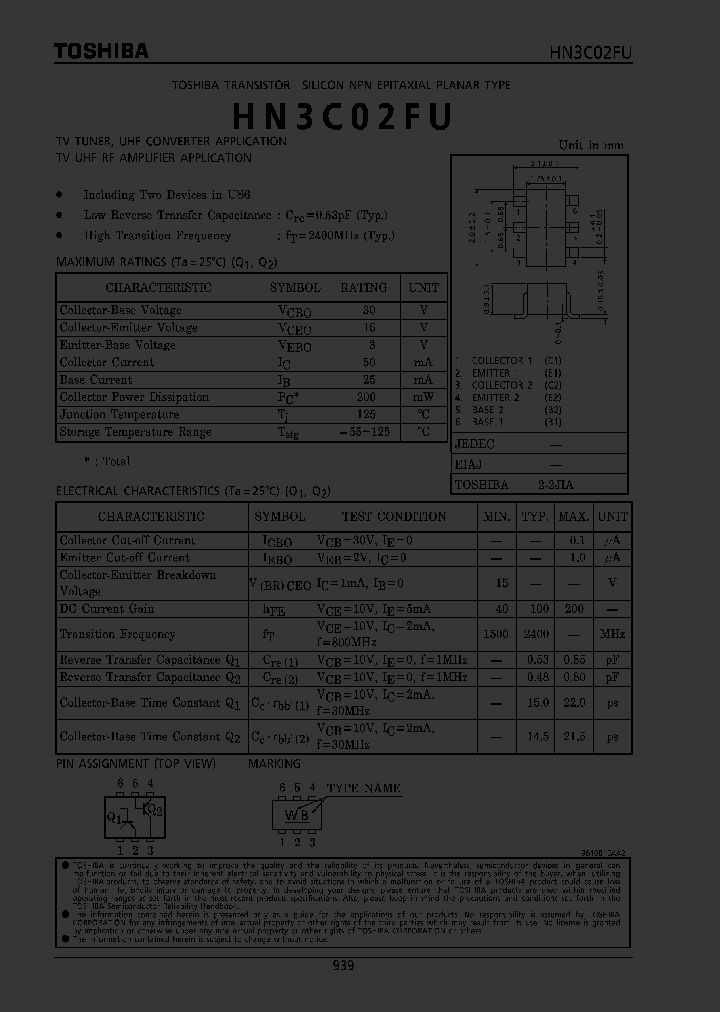 HN3C02FU_1956507.PDF Datasheet