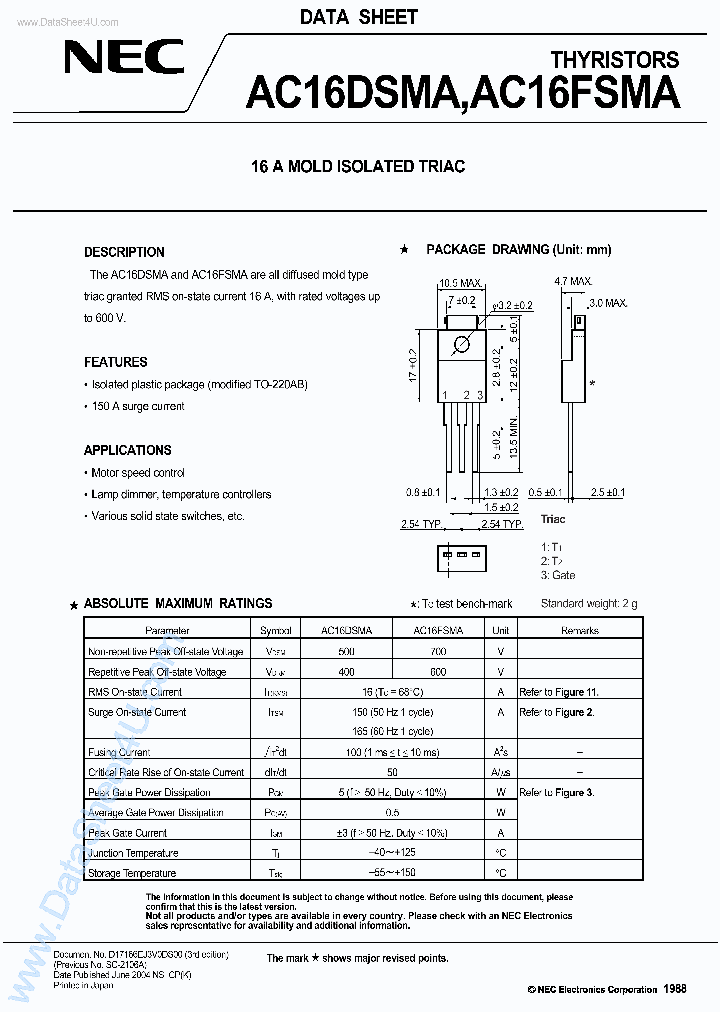 AC16DSMA_1956765.PDF Datasheet