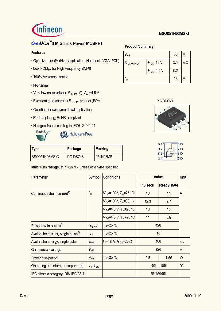 BSO051N03MSG_2054118.PDF Datasheet