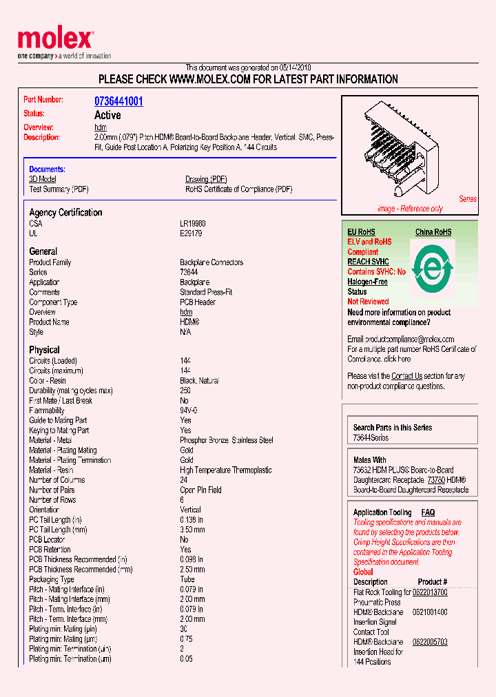 73644-1001_2080598.PDF Datasheet