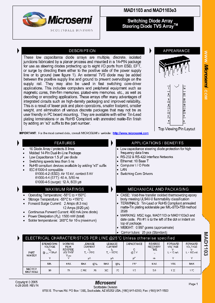 MAD1103_2092623.PDF Datasheet