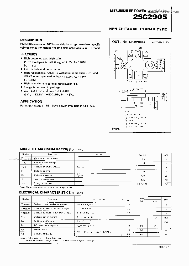 C2905_2099416.PDF Datasheet