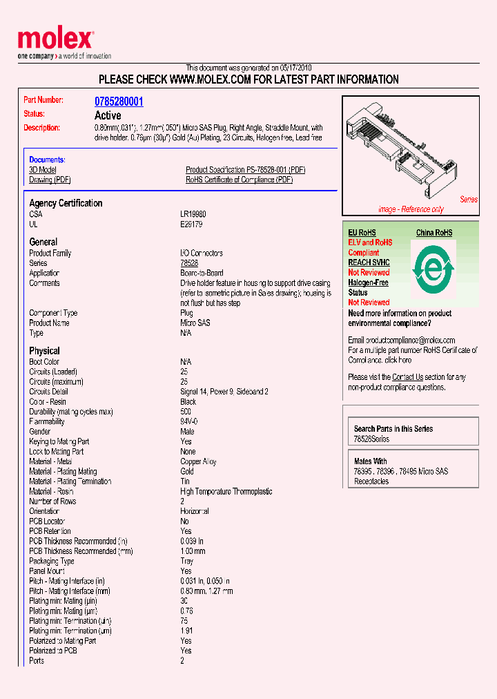 78528-0001_2219015.PDF Datasheet