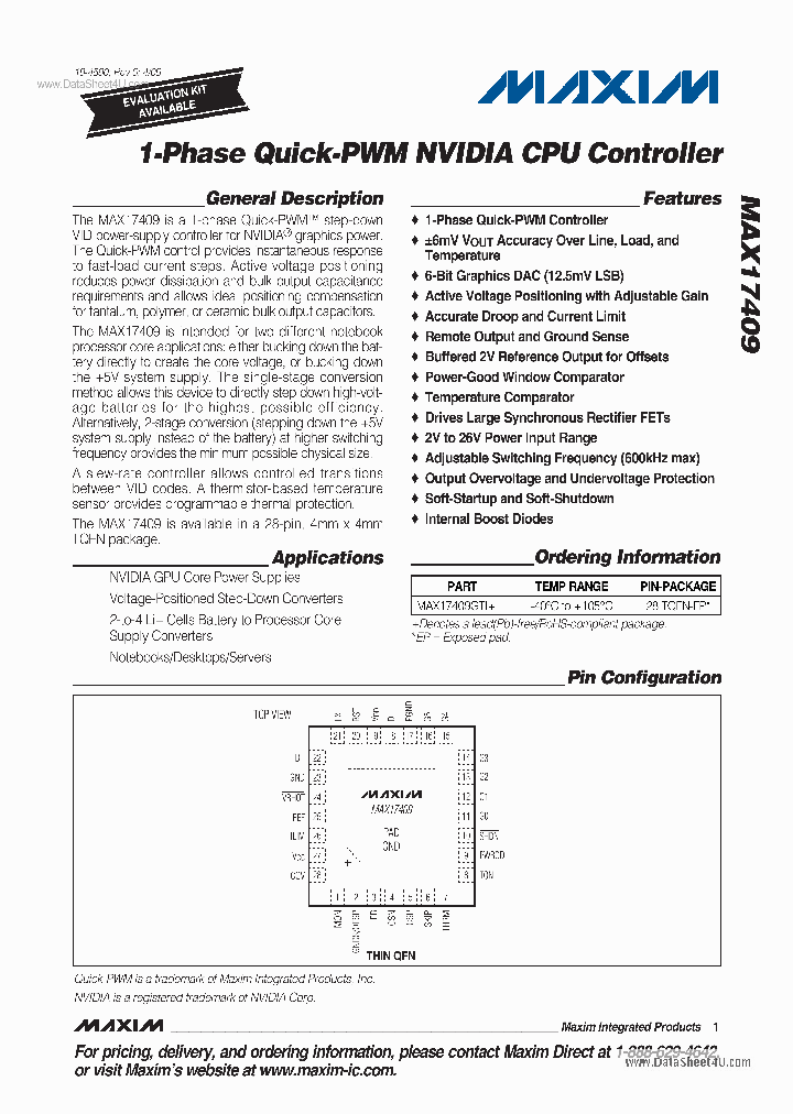 MAX17409_2236333.PDF Datasheet