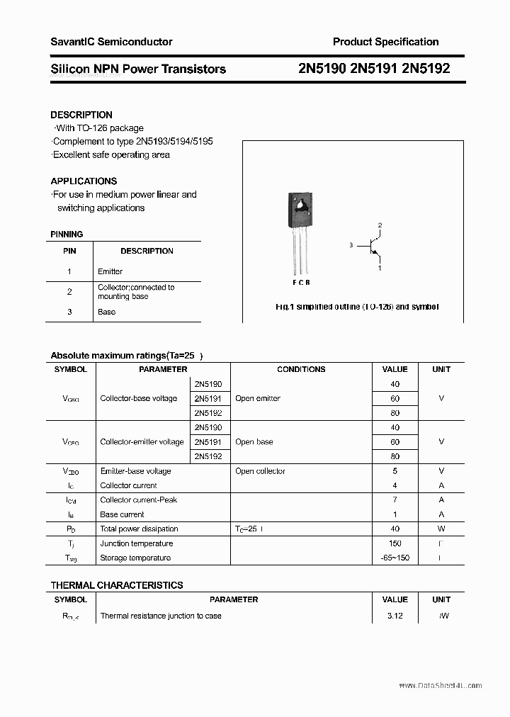 2N5192_2254654.PDF Datasheet