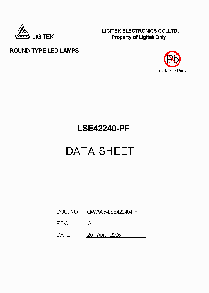 LSE42240-PF_2279250.PDF Datasheet