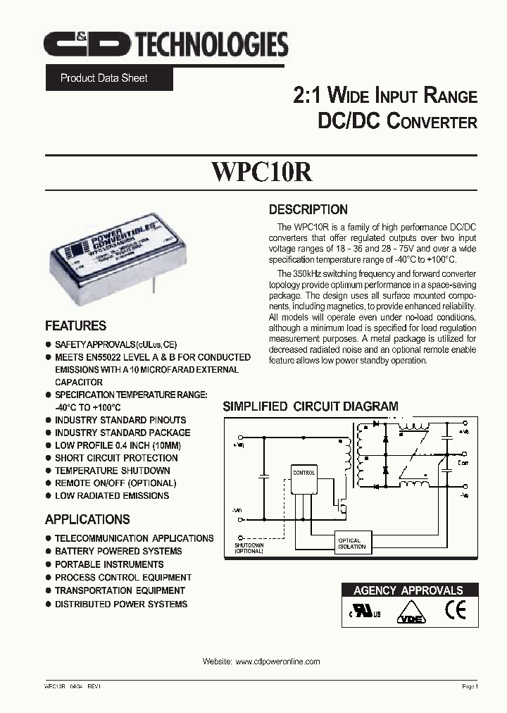 WPC10R48S05N_2328182.PDF Datasheet