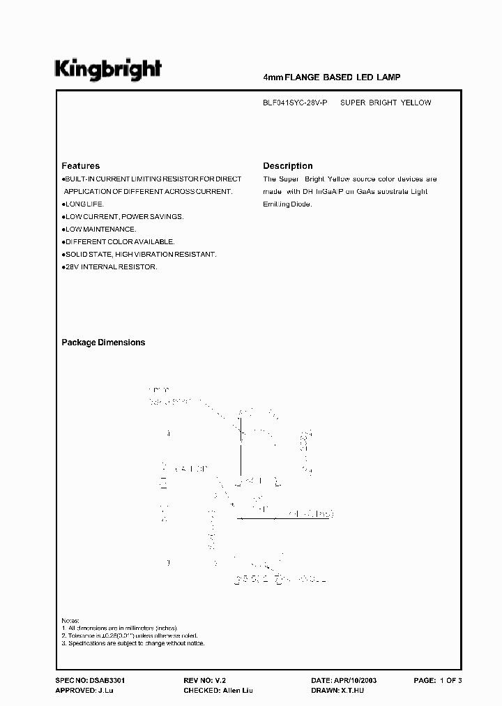 BLF041SYC-28V-P_2678296.PDF Datasheet