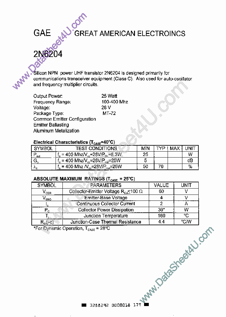 2N6204_2694089.PDF Datasheet