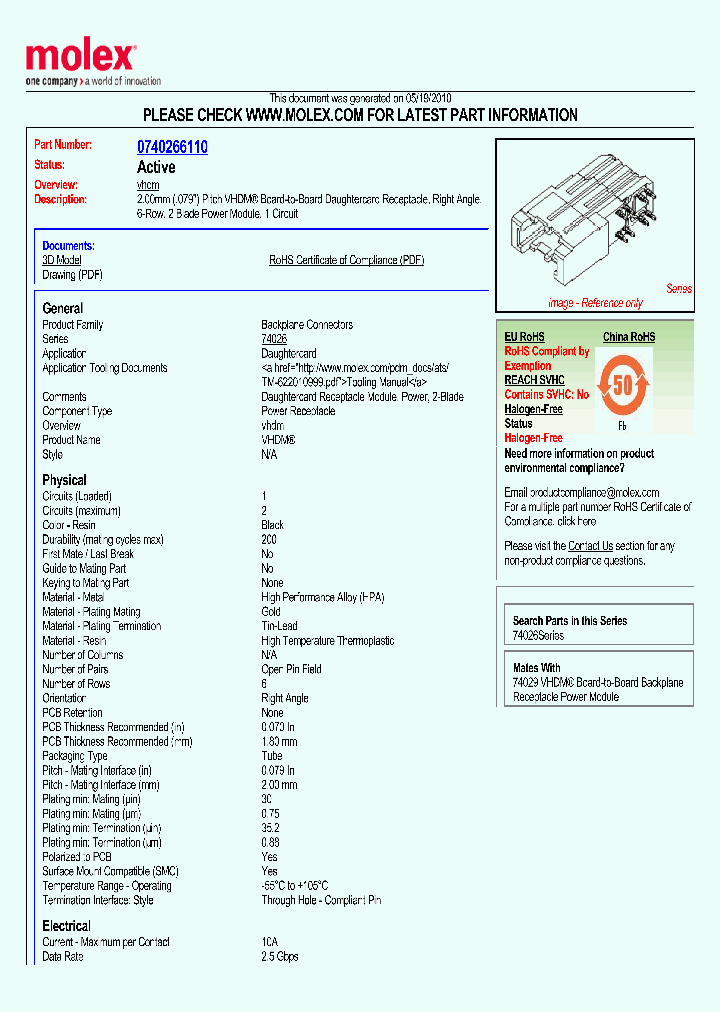 74026-6110_2708095.PDF Datasheet