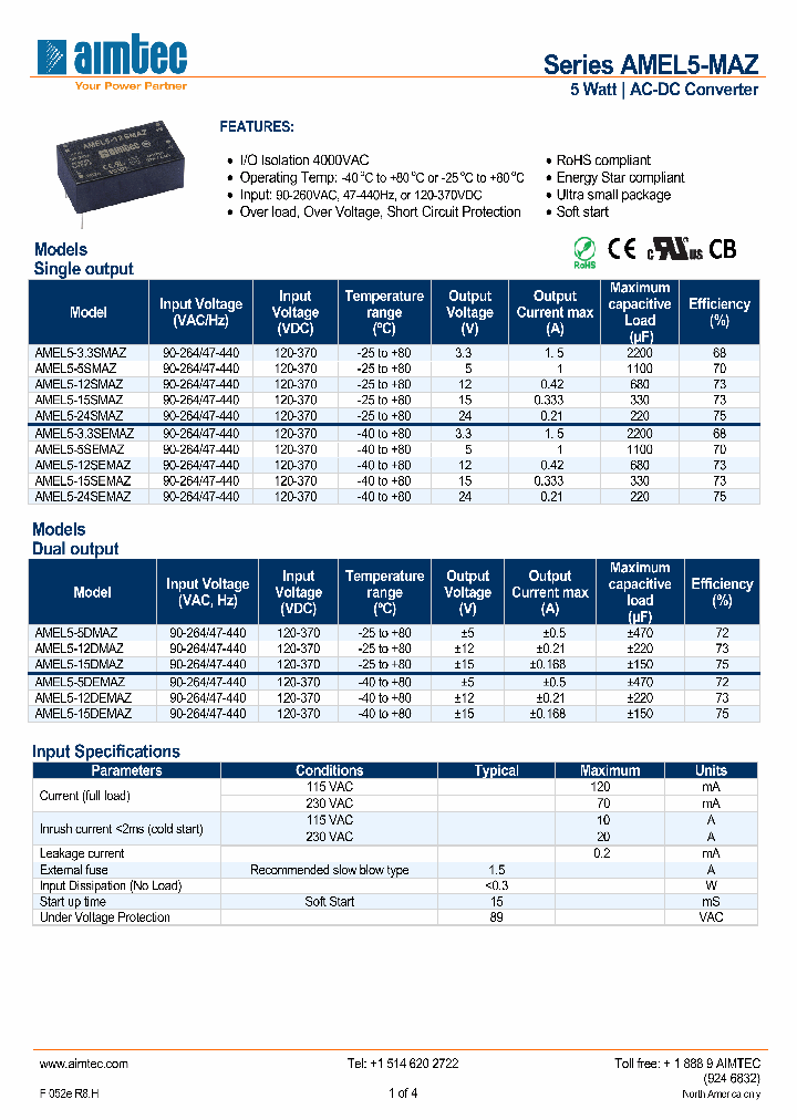 AMEL5-33SMAZ_2735027.PDF Datasheet