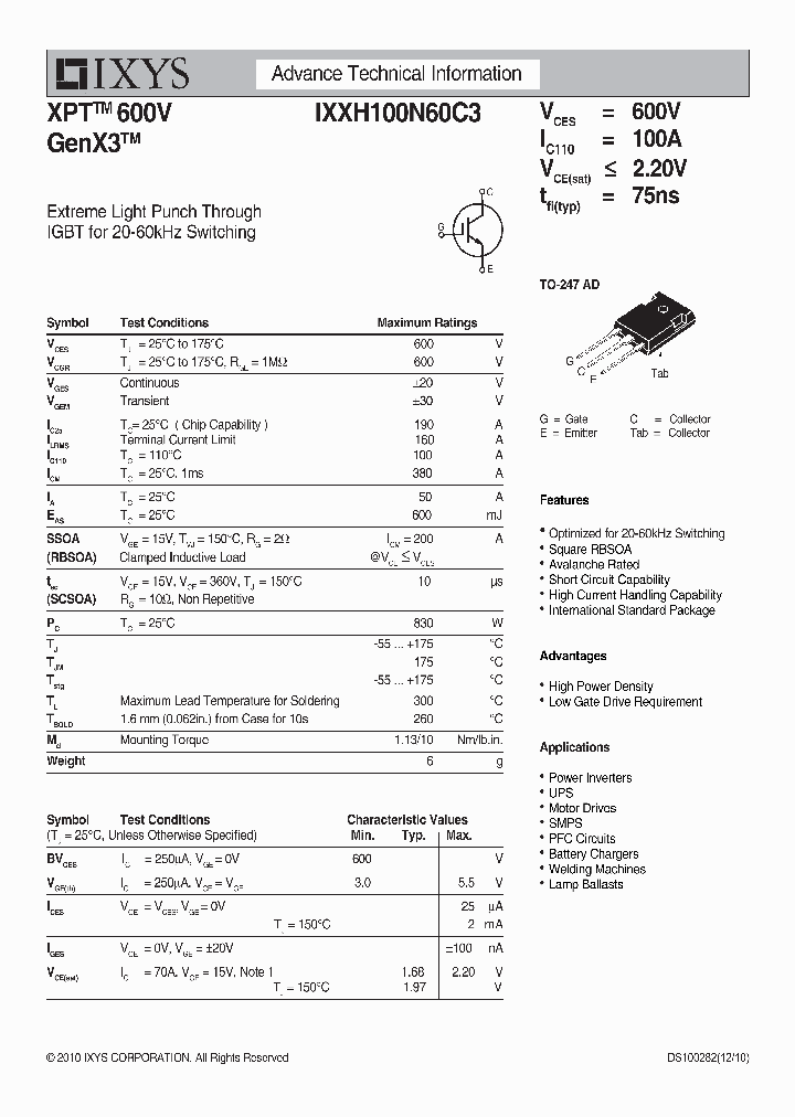 IXXH100N60C3_2751356.PDF Datasheet