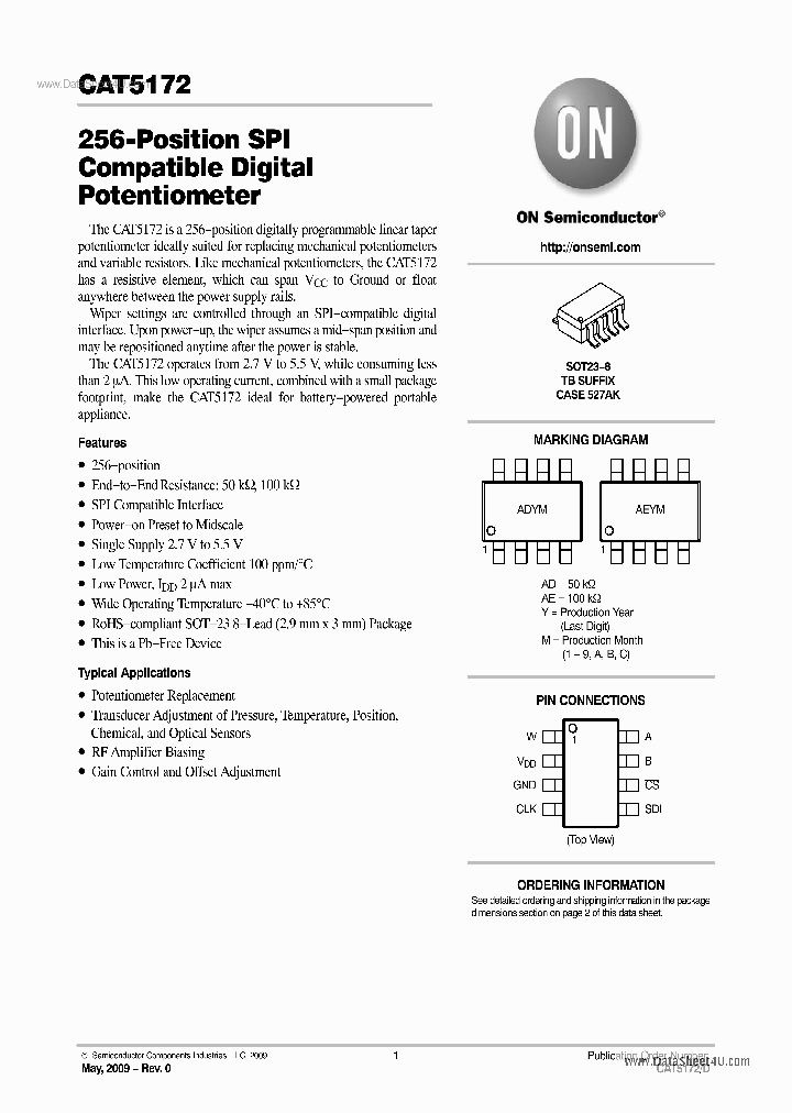 CAT5172_2782374.PDF Datasheet