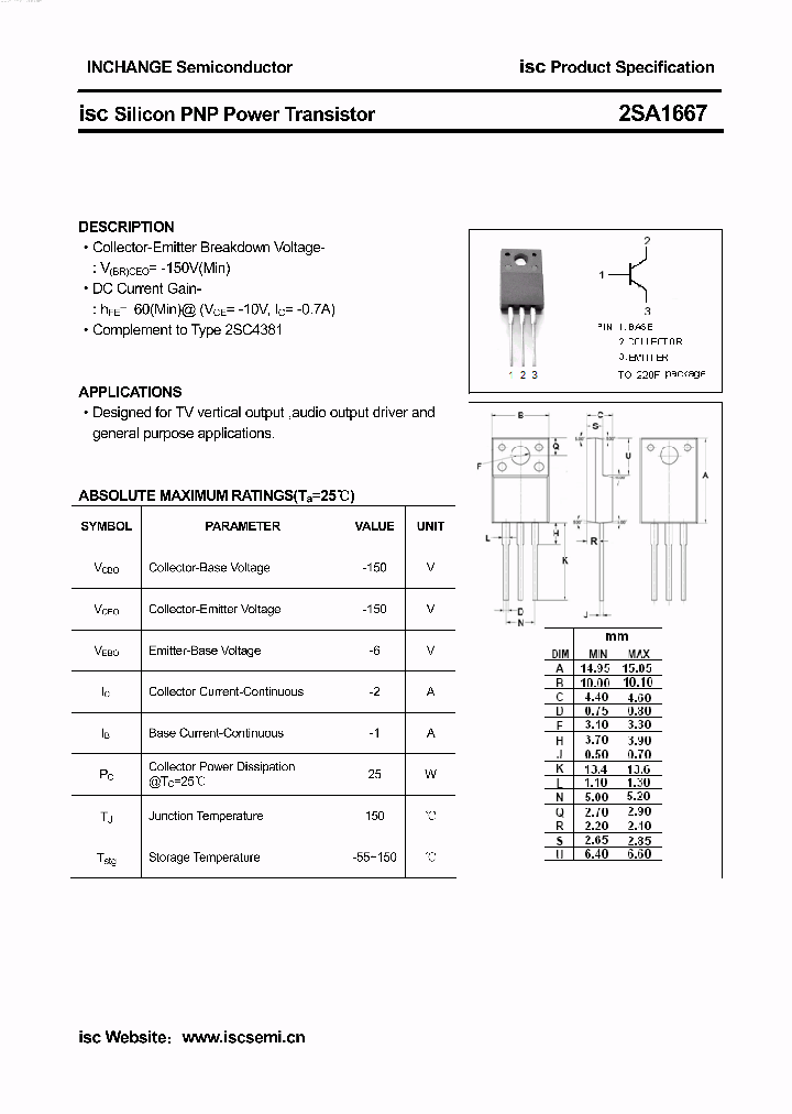 2SA1667_2872196.PDF Datasheet