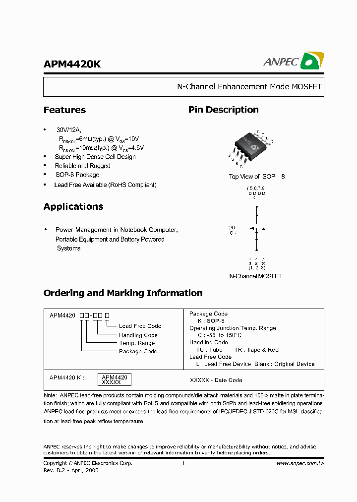 APM4420KC-TRL_2928307.PDF Datasheet