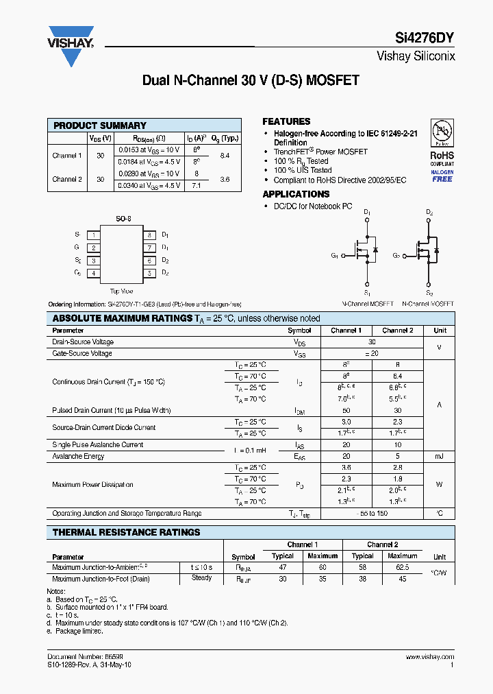 SI4276DY_2994268.PDF Datasheet