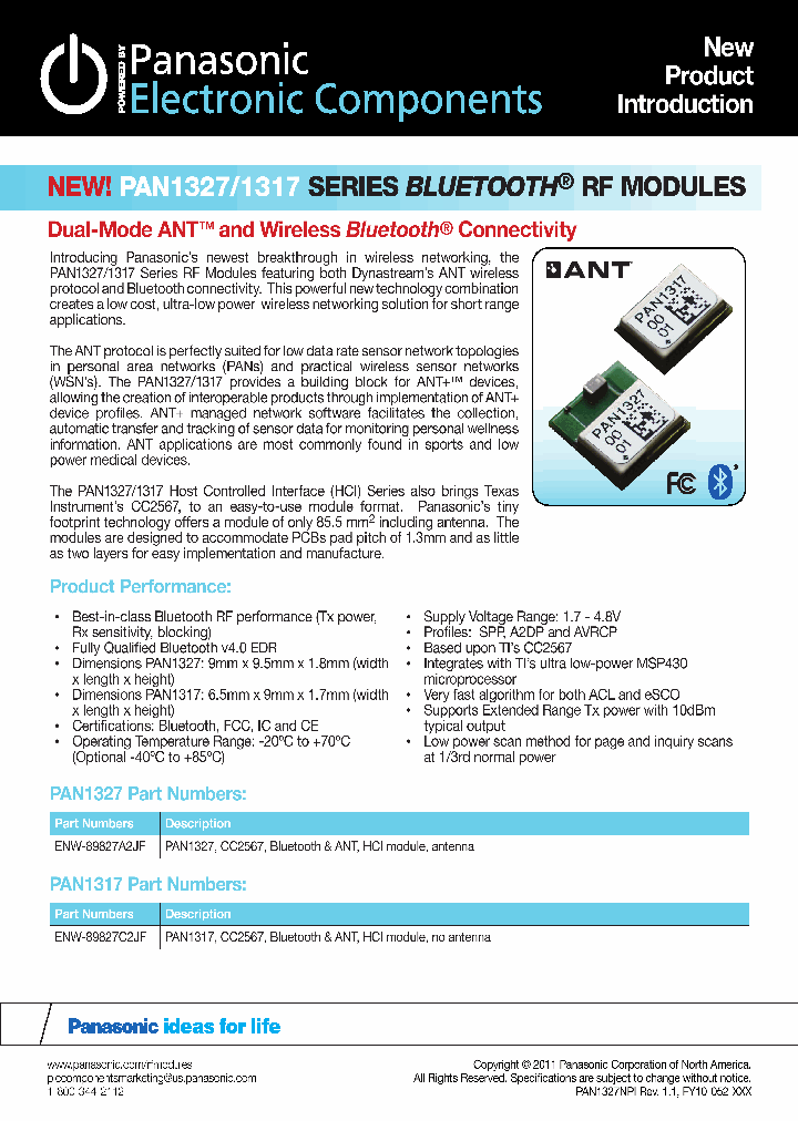 PAN1315_3128875.PDF Datasheet